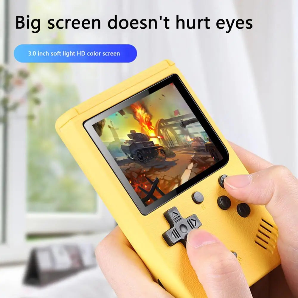400-in-1 Mini Retro Handheld Game Console – 8-Bit, 3.0″ Color LCD