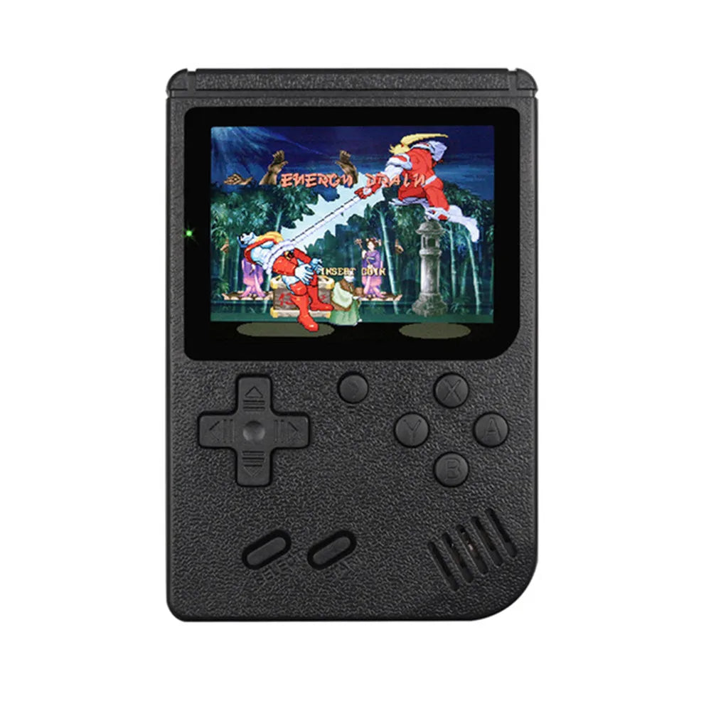 400-in-1 Mini Retro Handheld Game Console – 8-Bit, 3.0″ Color LCD